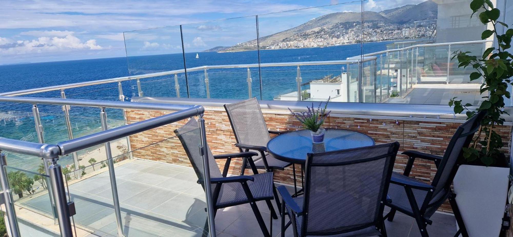Apartamento Sadet'S Penthouse Saranda Exterior foto