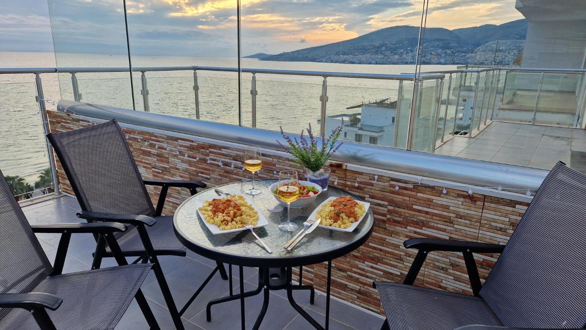 Apartamento Sadet'S Penthouse Saranda Exterior foto
