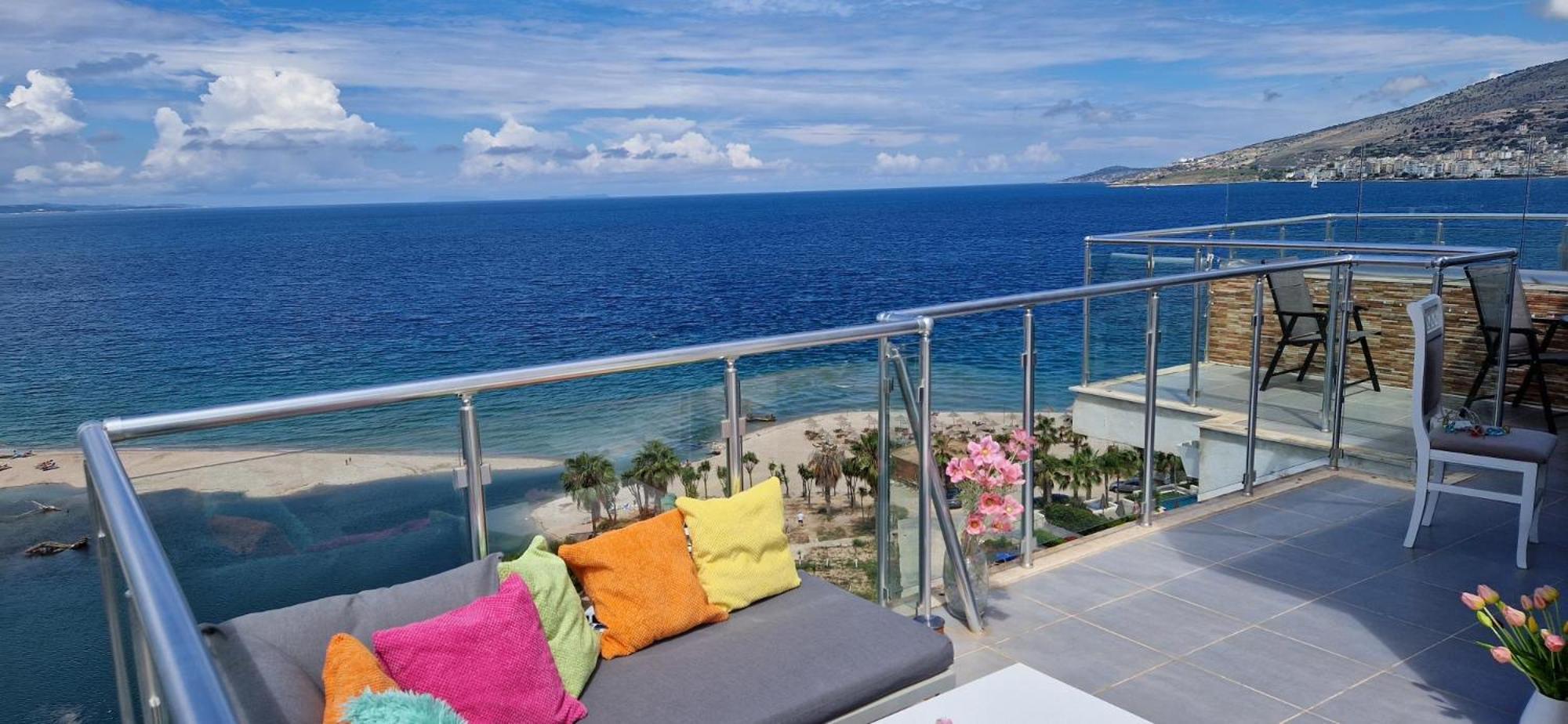 Apartamento Sadet'S Penthouse Saranda Exterior foto